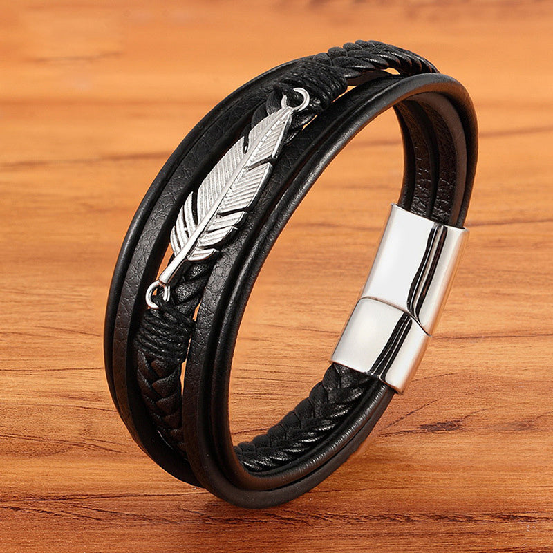 Bracelet cuir véritable