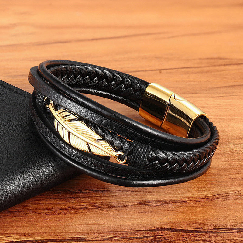 Bracelet cuir véritable