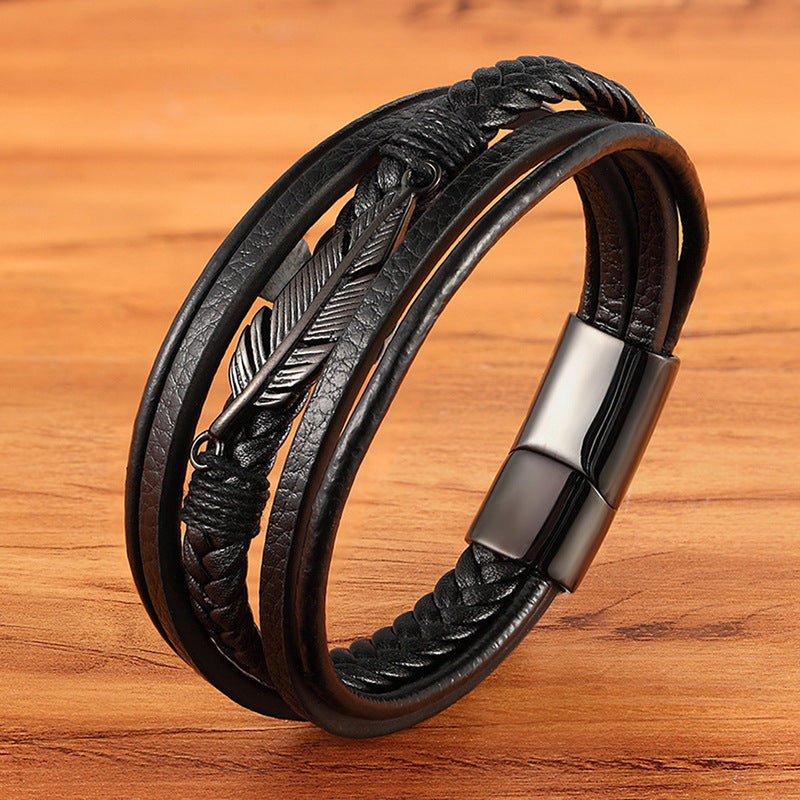 Bracelet cuir véritable
