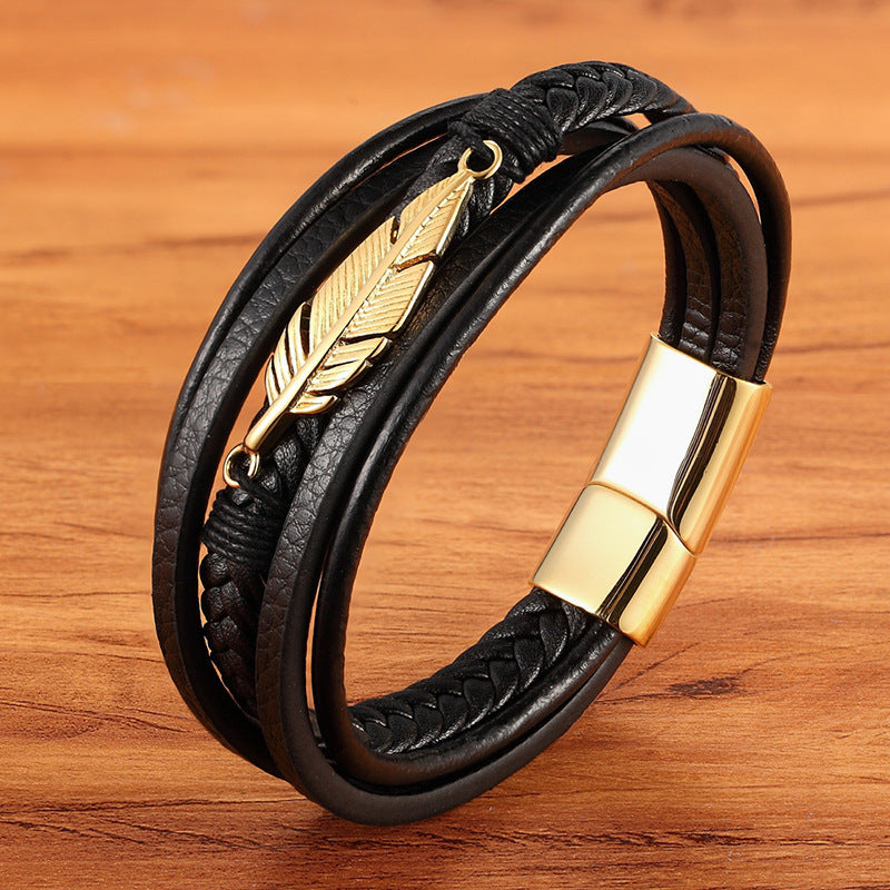 Bracelet cuir véritable