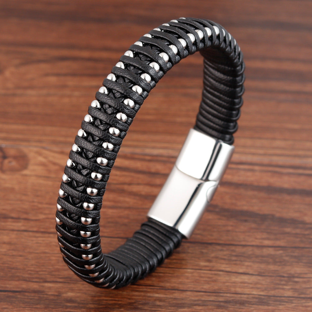 Bracelet cuir véritable