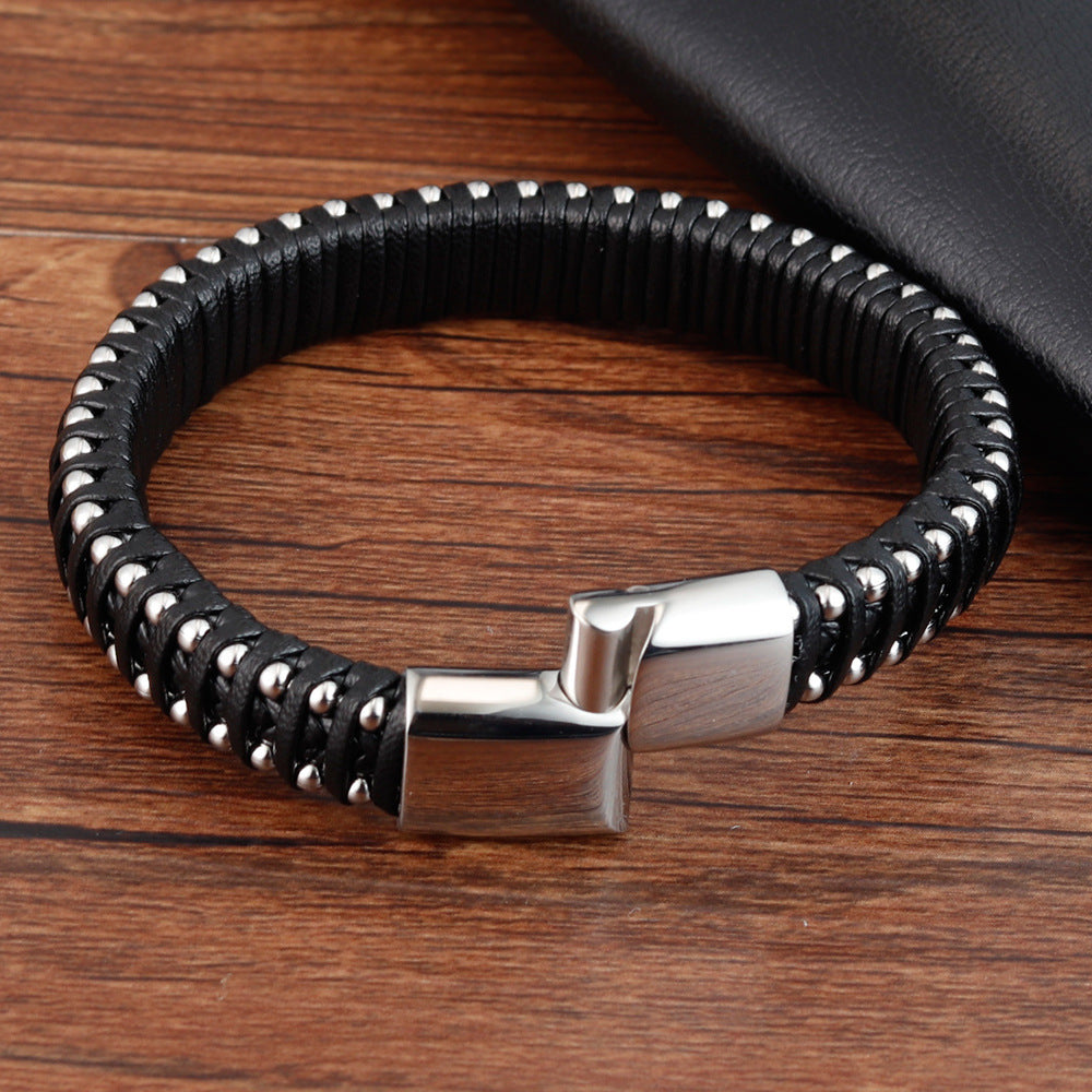 Bracelet cuir véritable