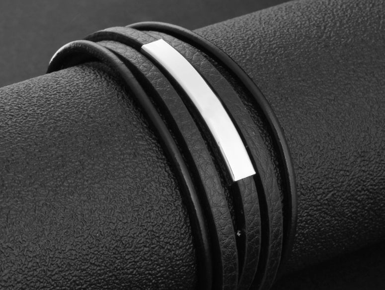 Bracelet cuir véritable