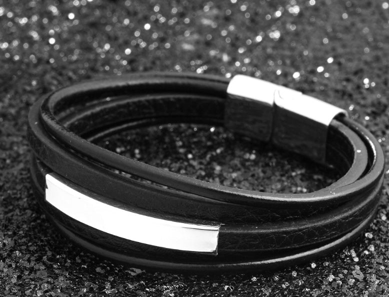 Bracelet cuir véritable