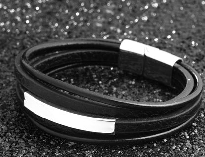 Bracelet cuir véritable